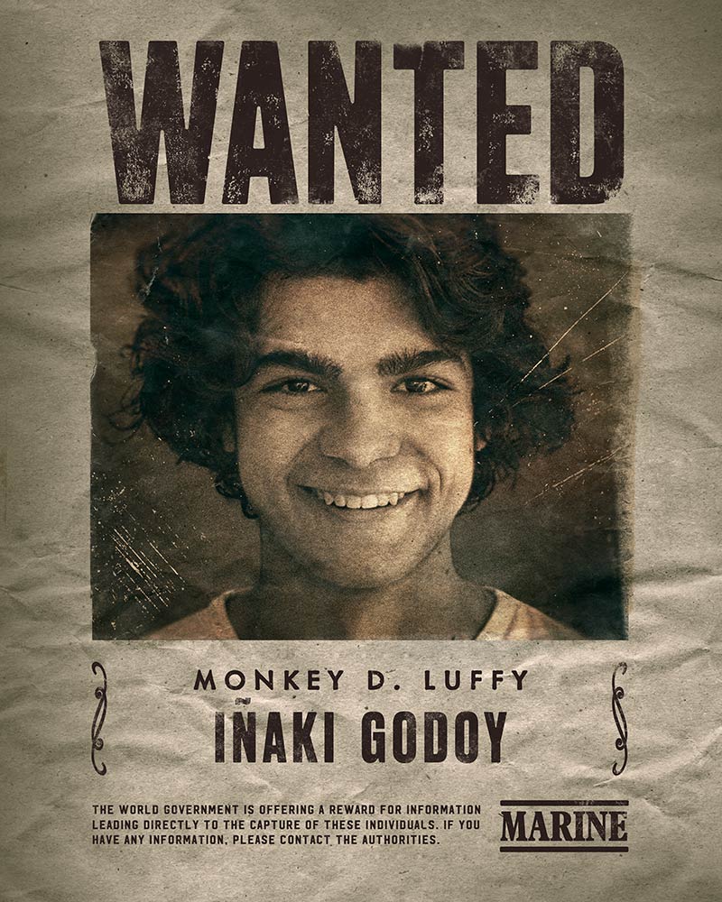 Inaki Godoy wanted poster from One Piece